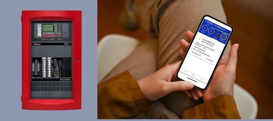 Detecção Simplex com app SafeLINC